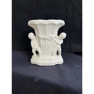 Vintage Cherub Vase